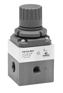 Прецизионный регулятор давления Camozzi PR104-M00