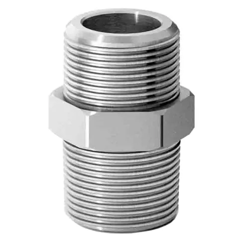 Ниппель двойной Camozzi X2500 1/4 SS316