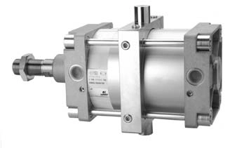 Стандартный пневмоцилиндр с центральной цапфой Camozzi 40M6L160F0080