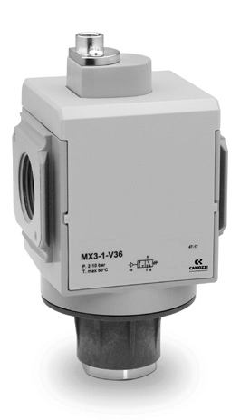 Клапан безопасности Camozzi MX2-1/2-V36