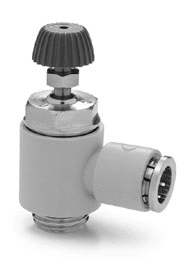 Дроссель с обратным клапаном Camozzi PMCU 702-M5-4