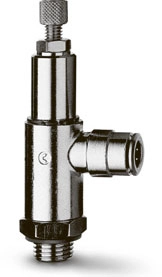 Дроссель с обратным клапаном Camozzi GMCU 903-1/8-6