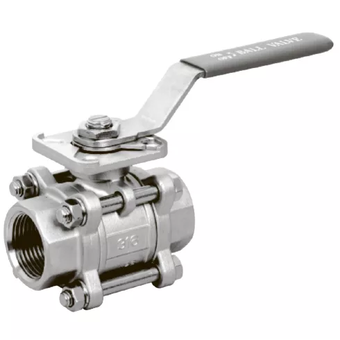 Кран шаровой сегментный Camozzi V-3MH-V V3MH-316-PP-065V