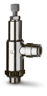 Дроссель с обратным клапаном Camozzi GMVU 903-1/8-6