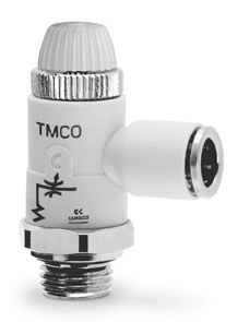 Дроссель без обратного клапана Camozzi TMCO 972-1/8-4