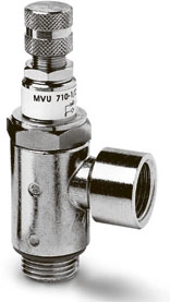 Дроссель с обратным клапаном Camozzi MVU 710-1/2